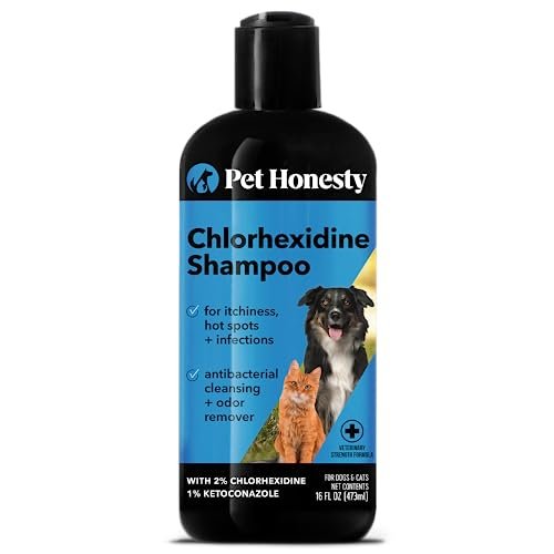 Pet Honesty Chlorhexidine Dog Shampoo for Allergies and Itching for Dogs & Cats