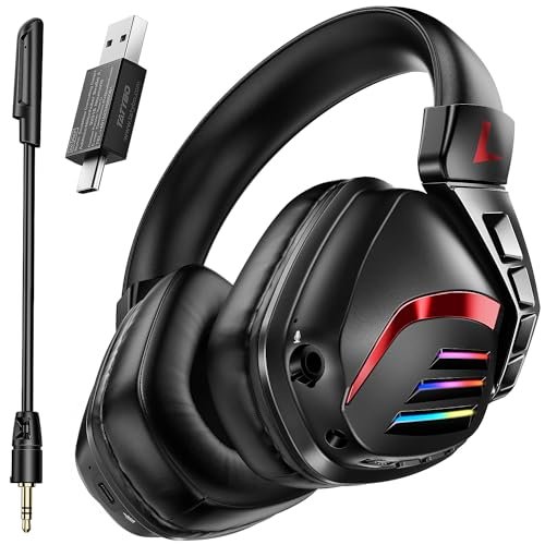 Wireless Gaming Headset for PS5 PS4 PC Switch